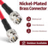 3G/6G/12G 10ft 75 1694A HD-SDI/3G-SDI/6G-SDI/4K 1-Pack Superbat SDI Cable BNC Video Cable Ohm Belden Red Support Video