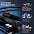 100W USB C to USB C Cable 1ft 3 Pack - 90 Degree Right Angle, Nylon Braided, Fast Charging for MacBook Pro, iPad Pro,