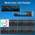 Single DIN Multimedia Car Stereo Radio, Bluetooth with Hands-Free Calling, USB Playback, AM/FM Radio Receiver Q5302