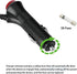 helpers lab 12V 2A 1A 5.5x2.1mm 8 DC Car Charger with Switch Universal Power Cord to Cigarette Lighter with Connector