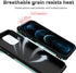 iPhone 12 Mini Case with Camera Lens Cover, Dual Layer Military Grade Drop Protection, Magnetic Ring Holder