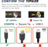 Fancy Buying 65W 40W 6pin USB Cable Charger Adapter for Lenovo Yoga 3 Pro-1370, 3-1170, 3-1470