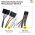 1986-2004/Mazda 1991-1997/Mercury 1986-2000, 16Pin E-150 E-250 Aftermarket Radio Wiring Adapter Compatible with Ford
