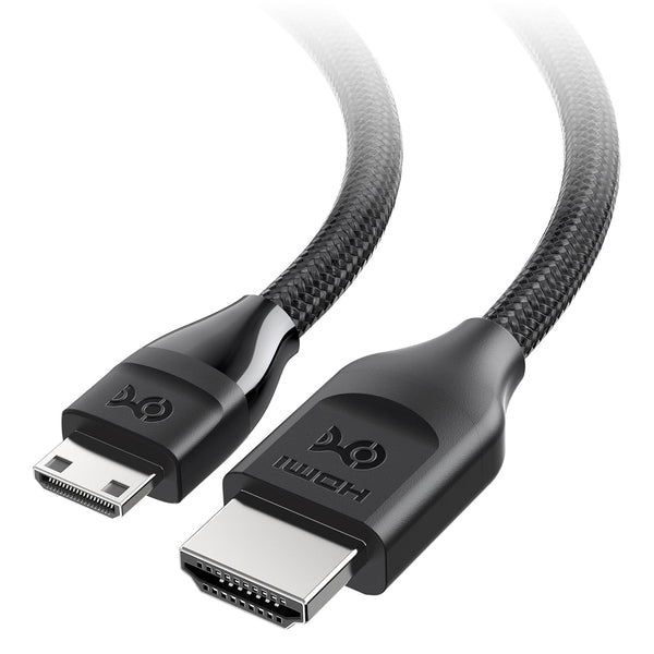 Cable Matters 48Gbps 8K Mini HDMI to HDMI 2.1 Cable - 3.3ft,