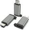 USB-C to Micro USB Adapter, 3-Pack USB Type C Female to Micro USB Male Converter for Samsung Galaxy S7 S6, Kindle, PS4
