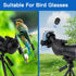 Jreiiolk New Universal Phone Adapter for Binoculars Monocular Spotting Scope Telescope Microscope - Turn Your Optics