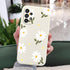 Soft Silicone Drop Protective Flower Case for Samsung Galaxy A53 5G, Creative Design - Daisy White