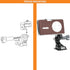 USA GEAR Chest Mount for Action Cameras - Compatible with GoPro Hero 11, Hero 9, Osmo Action 3, and More