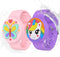Waterproof Airtag Bracelets for Kids, 2 Pack Soft Silicone Hidden Wristband, Lightweight GPS Tracker Holder