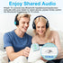 LENDAWAY 5.4 2 Bluetooth Transmitter Receiver,Airplane Bluetooth Audio Adapter,Wireless Audio Transmitter