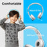 LilGadgets Connect+ Style On-Ear Kids Headphones with Microphone - SharePort Technology, SoftTouch Padding, Detachable