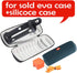 khanka Hard Travel Case + Silicone Replacement for JBL FLIP5 Flip 5 Portable Bluetooth Speaker