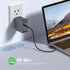 Short USB C to USB C Cable 1.5ft, Right Angle 20Gbps Data Transfer 100W Fast Charging 4K Video Output USB 3.2 Gen2X2