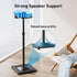 PERLESMITH Universal Speaker Stands for Surround Sound, Holds up to 11LBS, Adjustable Height for Satellite & Bookshelf