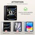 13 Inch M5/M4 (8th/7th Gen,2025/2024), 2 Pack OMOTON PAPERSENSE Paper Screen Protector for iPad Pro Matte Layer