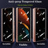 2 Pack Privacy Tempered Glass Designed for Samsung Galaxy Z Fold 2, Anti-peep Scratch Resistant Screen Protector Tempered Glass Suit for Z Fold 2 Black
