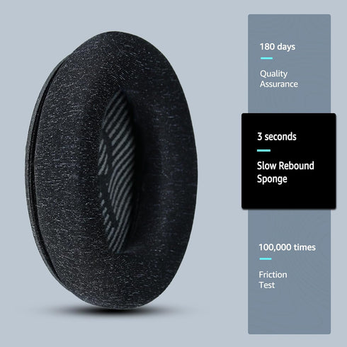Fabric Comfort - Wzsipod Ear Pads for Bose QuietComfort 35/QC35ii Headphones, Compatible with QC45 QC25 QC2
