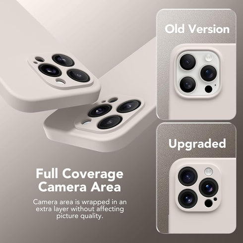Magnetic iPhone 13 Pro Case, Compatible with MagSafe, Silicone Shockproof Protective Case with Full Camera Protection