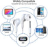 Wired Earbuds in-Ear Headphones with Microphone for Samsung Galaxy A03s A12 A13 A52 A22 A32 A02 A42 5G A11 A21 A31 A51
