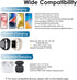 Minthouz 3 in 1 Fast Wireless Charging Station with 20W Adapter for Multiple Devices, Compatible with iPhone