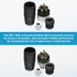 MECCANIXITY 8 Pin M12 Male & Female Aviation Wire Connector, 4 Set Waterproof IP67 Circular Connector
