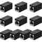 Frienda 10 Pieces RJ45 Coupler, Ethernet Extension Adapter for Cat7/Cat6/Cat5e/Cat5 Network Cable