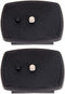 Regetek 44mm Tripod Quick Release QR Plate Replacement Camera Mounting Adapter for Various Camera Models (Pack of 2)