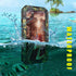 Mitywah Heavy Duty Waterproof Case for iPhone XR, Shockproof Full Body Underwater Protective Metal Case 6.1 inch,