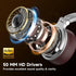 OneOdio Pro-30 Over Ear Headphone, Wired Premium Stereo Sound Headsets with 50mm Driver, Foldable Comfortable