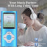 MP3 MP4 1.8in 128GB Player, Lossless Sound Portable Video Music Player, Color Screen Digital Music Player with Speaker