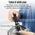 CAMEDAFLX Mount,360Adjustable Aluminum Tripod Stand Mount Universal Smartphone Adapter with Cold Shoe Cellphone Clamp