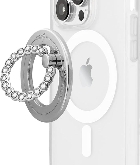 Sonix Magnetic Phone Grip and Ring Holder, Compatible with MagSafe, Rotatable Kickstand for iPhone 15
