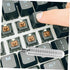 Keyboard Adjuster Shaft Tool, Hotfix Keyboard Key Caps Hand Reamer, Metal Tools for Cross Keycap Restorer
