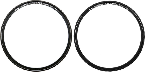 Kase 52mm DIY Adapter Kit, Converts Conventional Screw-in Filter to Magnetic
