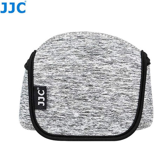 JJC Dark Gray Neoprene Pouch Case Bag for Nikon Z50 / Z FC, Water Resistant, 143x120x110mm, 16-50mm Lens Compatible