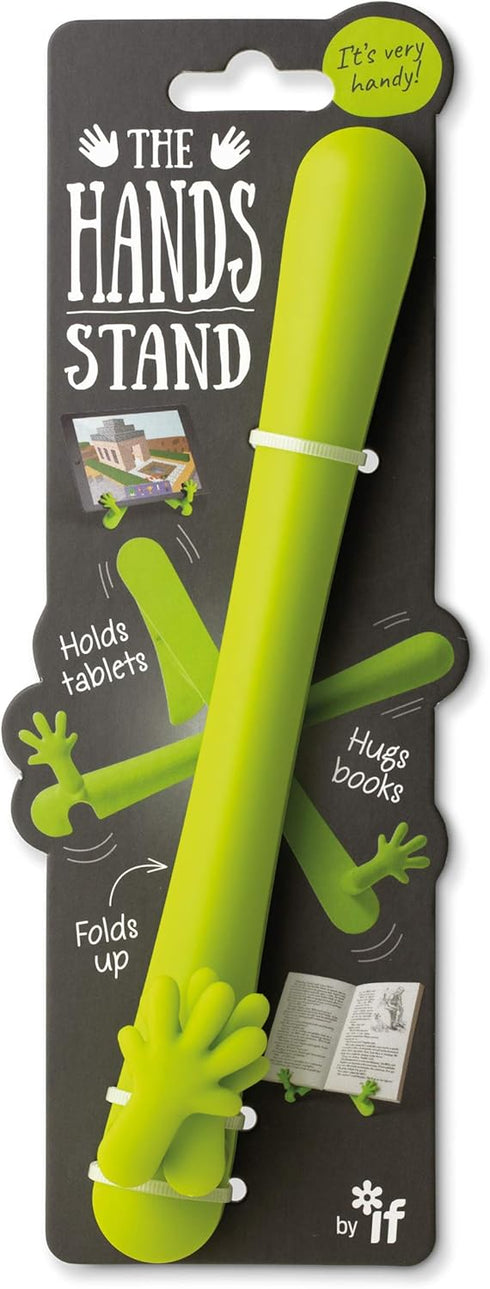 IF The Hands Stand, Hands-Free Reading Tablet & Book Holder, Lime Green