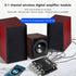 MT21 Bluetooth Power Amplifier Board, 2.1 Channel DC 12V to 24V HiFi DIY Audio Power Amp Module for 20 to 100W 4 to 8?
