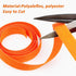 ROCKDIG 4 3 inch 2:1 FT Heat Shrinkable Braided Sleeving Heat Shrink Sleeve Abrasion Protection Flexibility Wiring