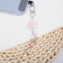 Locharme 1-4PCS Y2K Y2K Backpack, Cute Phone Charms Aesthetic CellPhone Charms Strap Pink Strawberry Butterfly Star