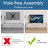 Dinghosen 32H4030F3 43R6E3 50R6E3 50A6G 55H6570 55H6570G 58H6870, TV Stand for Hisense TV Legs, TV Stand Legs