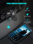 COMSOON Bluetooth Receiver with LCD Screen, Portable 3.5mm AUX Bluetooth 5.0 Adapter for Car, Home Stereo, Wired
