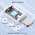 20W MFi Certified USB C Fast Charger for iPhone 14/13/12/11/XS/XR/X/8/iPad, 2-Pack with 6FT Type-C to Lightning Cables.