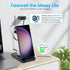Fast Wireless Charging Station for Samsung/Android, Compatible with Galaxy S24/S23+/S22/Z Flip 6/5, Watch7/6/5/Pro