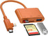 Bawanfa Plus SD Card Reader for iPhone, Dual Connector (USB-C & Lightning) Memory Card