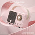 Retro Bluetooth Speaker, Wireless Vintage Small Speaker with Hands-Free Call, Portable for iOS Android Gift Ideas
