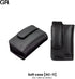 RICOH Leather Soft Case GC-11 - Compatible with GR III, GR IIIx, High-Grade Genuine Leather Case, Black
