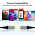 6FT USB C to USB C Cable: 20Gbps Data, 100W Fast Charge, 4K Video for MacBook, iPad, iPhone 15 Pro/Max, Samsung S21,