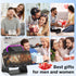 MILOUZ 5-in-1 3500mAh 8 360 Wireless Induction Speaker Bluetooth Speaker with Phone Stand,Stereo Sound, Rechargeable