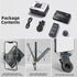 GMETAL 97+, 3 LED Portable Selfie Light Video Conference Lighting Quality Lithium Battery CRI Clip & Camera Tripod