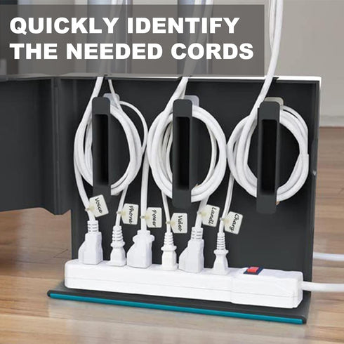 Mr-Label 2-3/4” Nylon Cable Zip Ties, Self-Locking with Free Printable Labels, 50 Assorted Colors